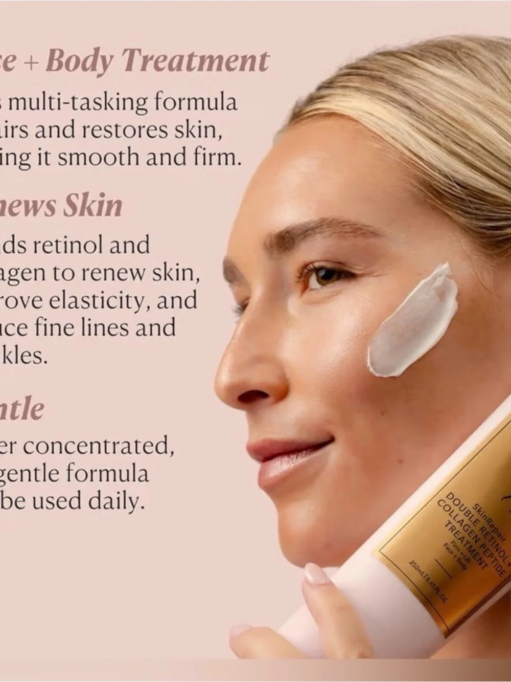 Nakery Beauty Skin Repair DOUBLE RETINOL + COLLAGEN PEPTIDE TREATMENT (Firm/Lift